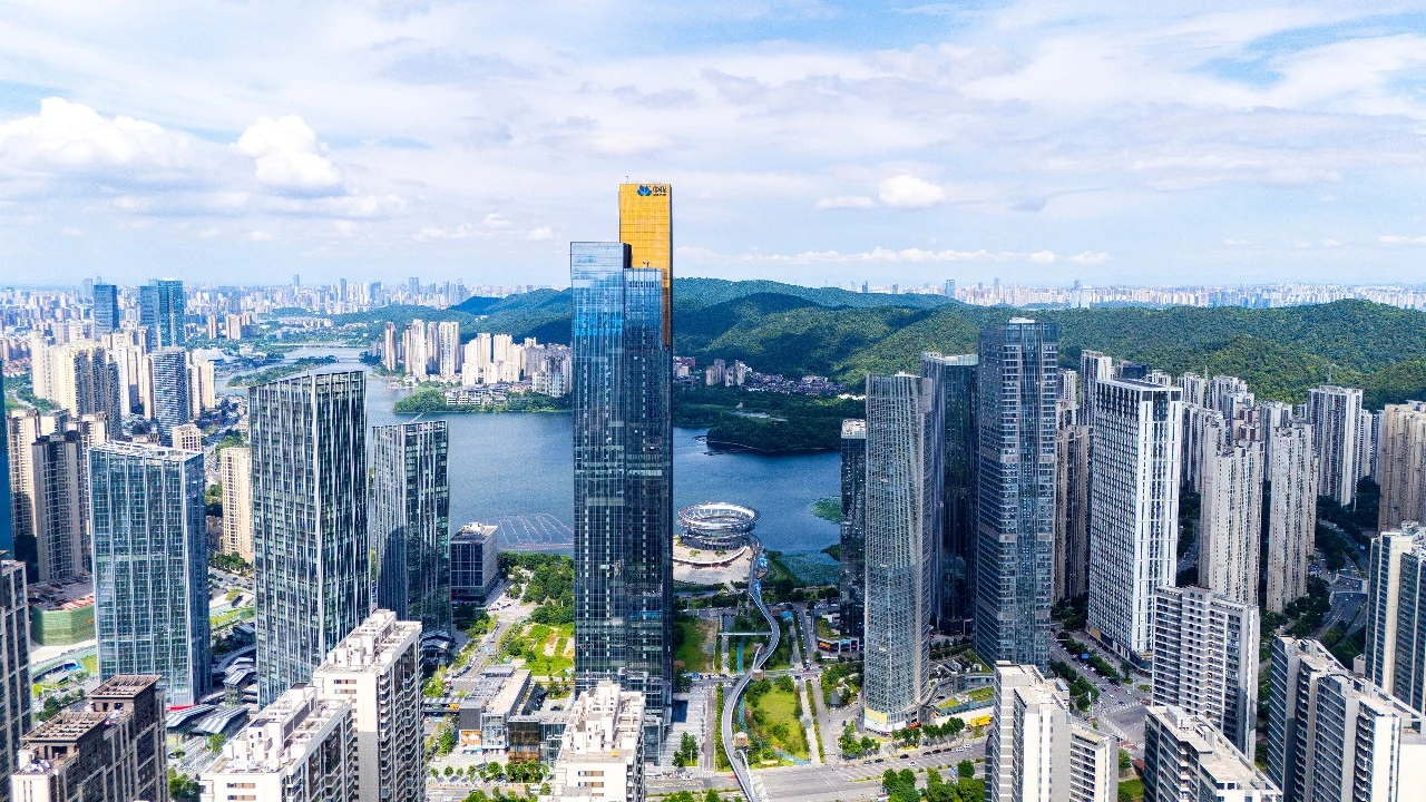 梅溪湖中轴线西段一期预计年底对外开放