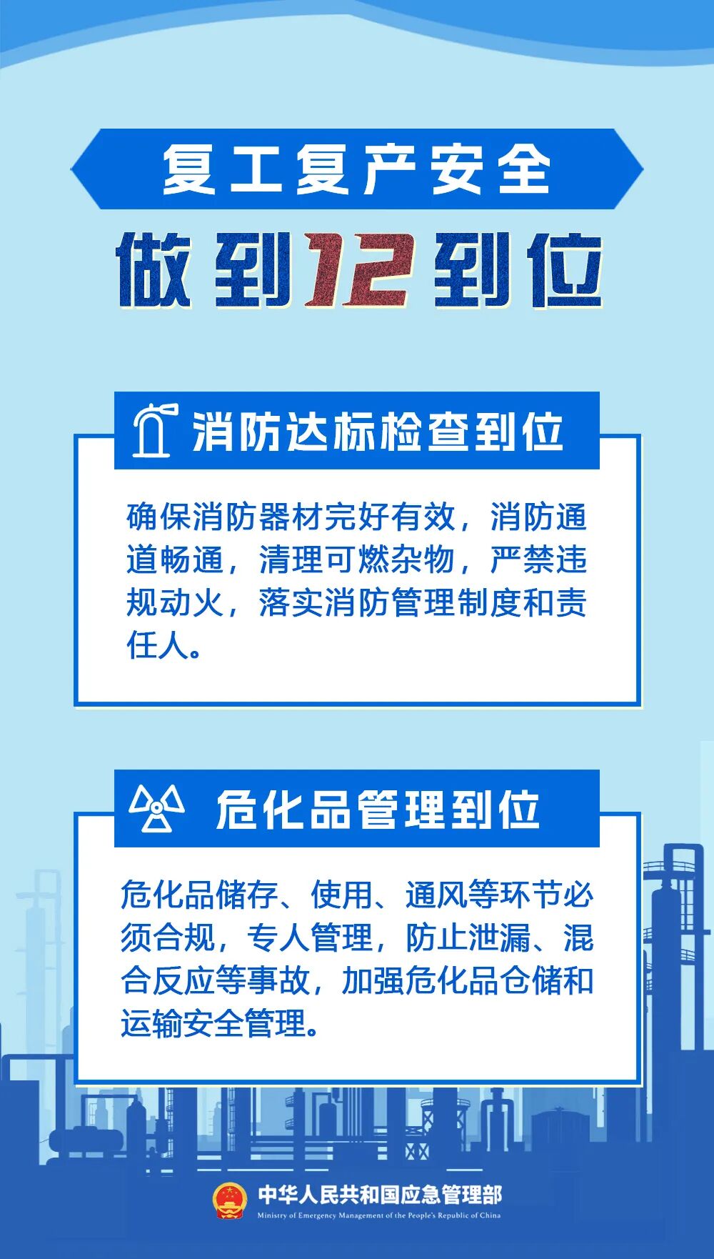 复工复产安全提示
