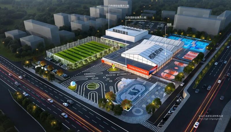 公示中，湘潭将新建一座全民健身中心→