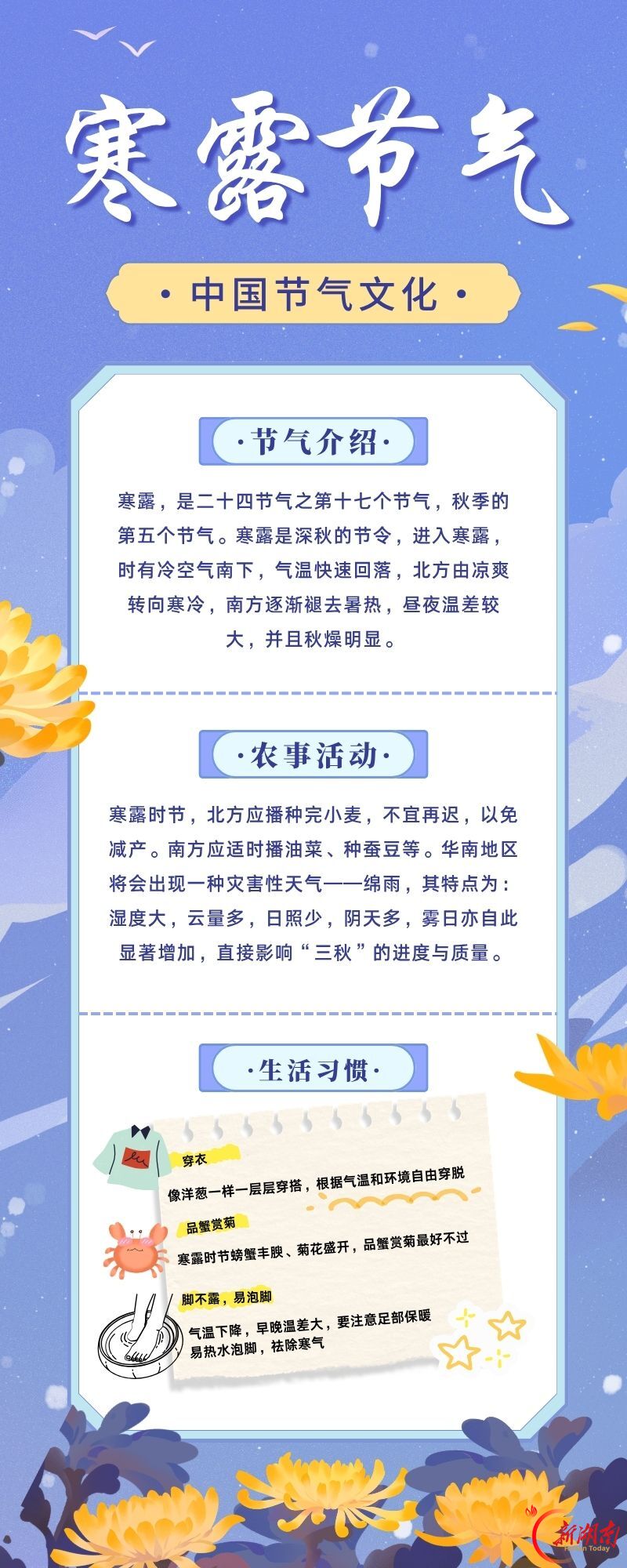 今日寒露！8日至10日我省阳光在线