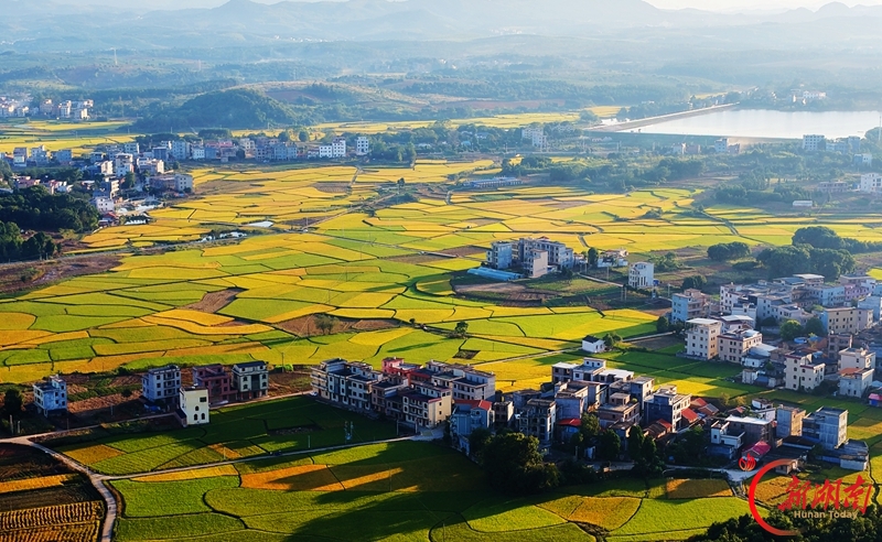 秋日乡村景如画