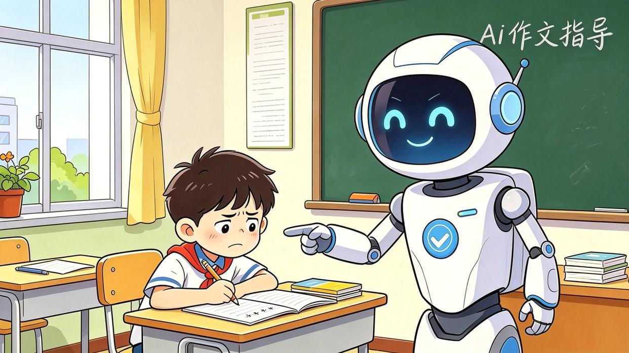 AI替娃写作文!语文老师出招:当堂作文,谁也别想抄