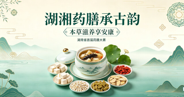 舌尖上的养生对决!湖南省首届药膳大赛决赛即将开赛,34支队伍亮绝活
