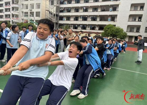 安化县平口镇中学：动静相宜润桃李 健康笃行育新人