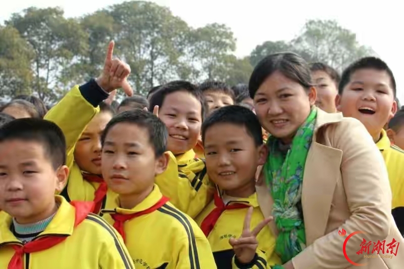 她教的不只是数学——记湘乡市芙蓉学校教师左淼
