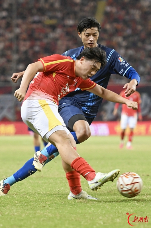 “湘超”第十轮：长沙1比0胜株洲 提前锁定八强