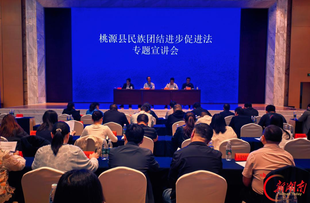 桃源县举办民族团结进步促进法专题宣讲会