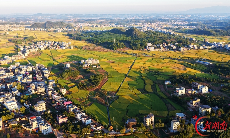 秋日乡村景如画