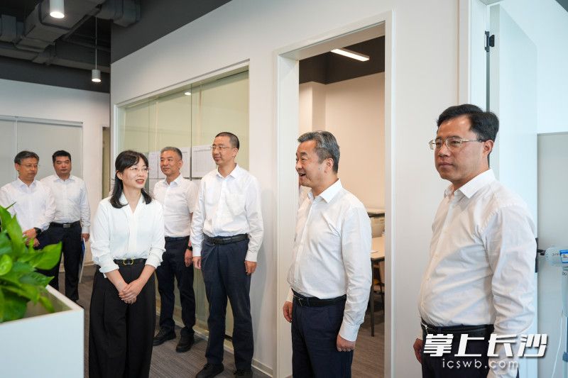 陈竞调研长沙市服务中南大学湖南大学科技成果转化工作专班