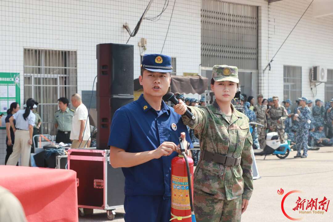 青春正步走丨防火防爆演练