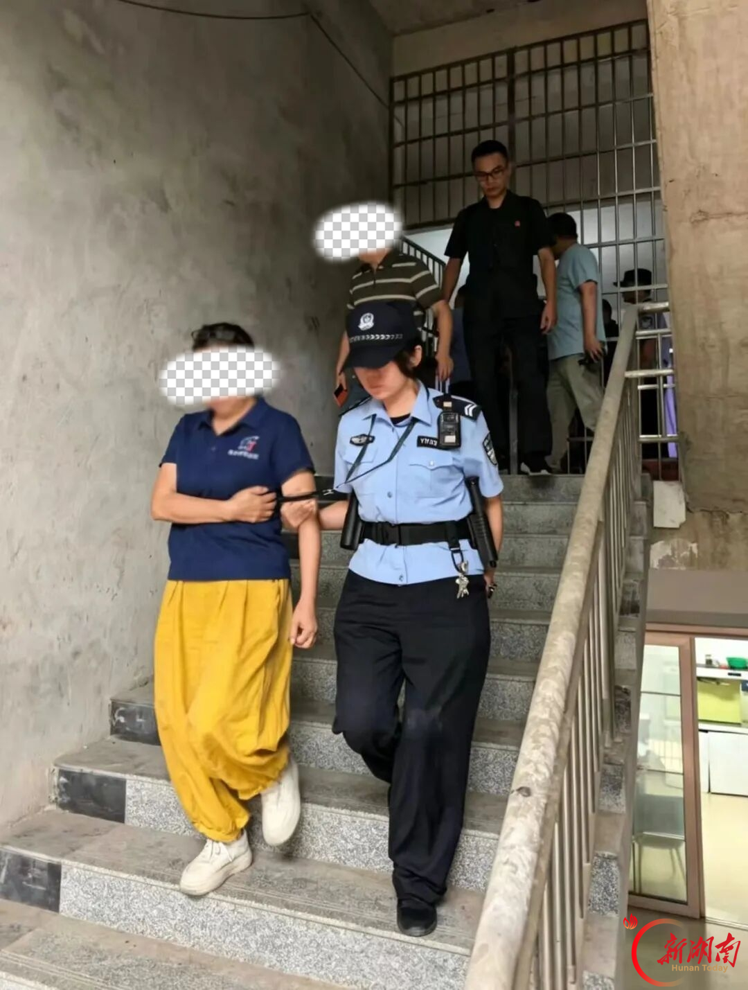 10分钟集结,桃江法院协助广州白云区法院30分钟拘传失信被执行人