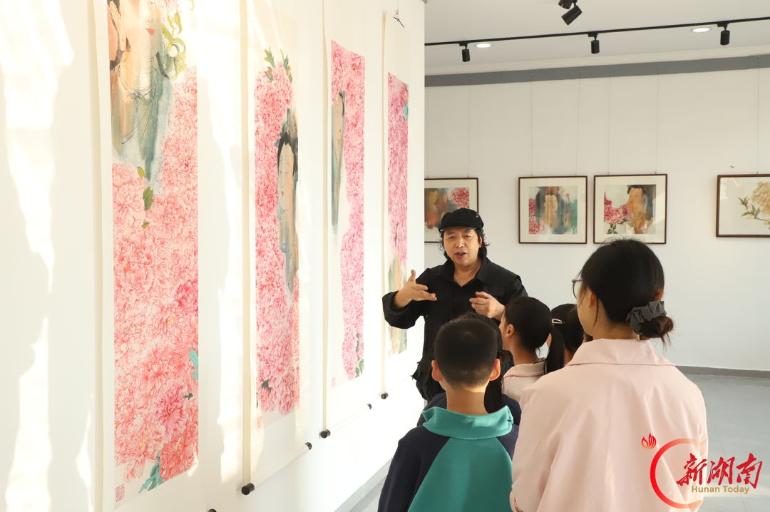 艺术赋能“小院经济”,美育浸润安沙田野 长沙县安沙镇启光艺术馆正式开馆