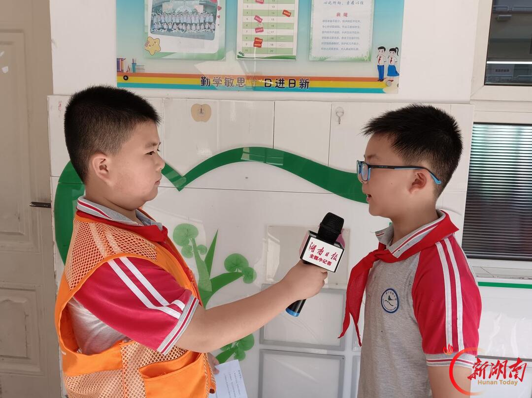 听一路花开,写一程成长——株洲市天元区建宁实验小学湖南日报全媒小记者的年度掠影
