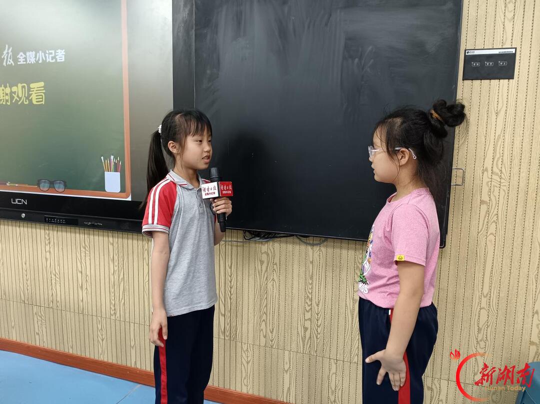 听一路花开,写一程成长——株洲市天元区建宁实验小学湖南日报全媒小记者的年度掠影