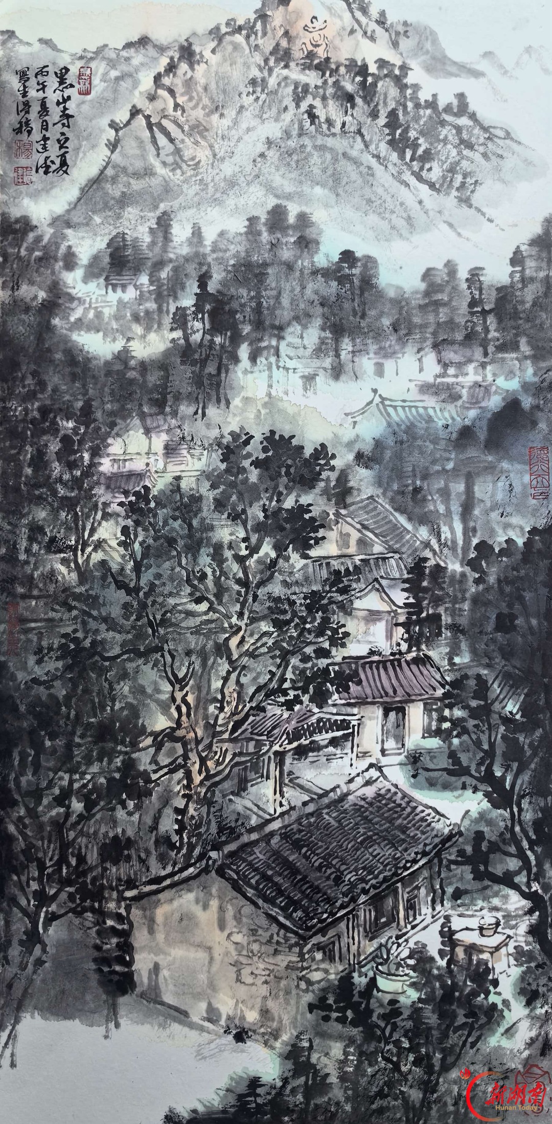 倾心描绘阳光下的生活画卷 杨建德作品欣赏丨湘聚京华