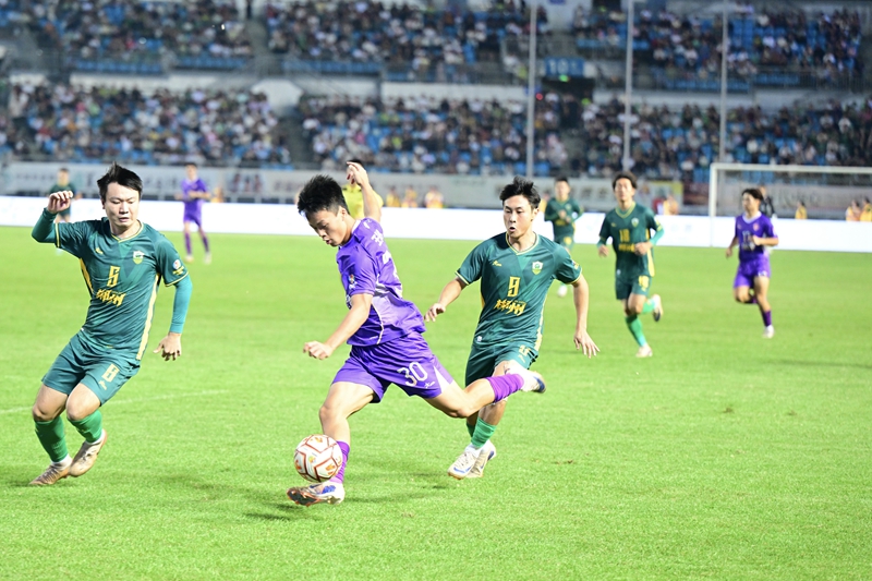 “湘超”第十轮:郴州队0比1惜败湘潭队
