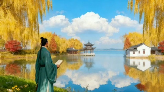 柳叶湖:一首唐诗让秋意从此不同