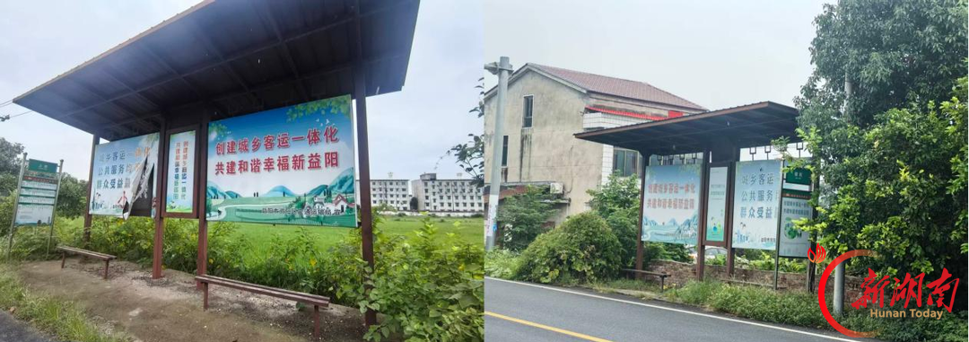 资阳区︱从“能候车”到“好候车”！沙头镇公交站台微改造点亮民生小窗口