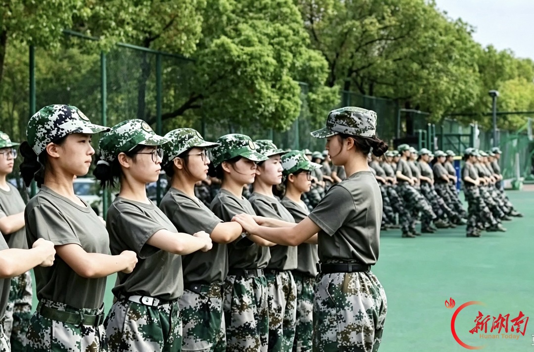 青春正步走丨迷彩砺青春 岐黄启新程