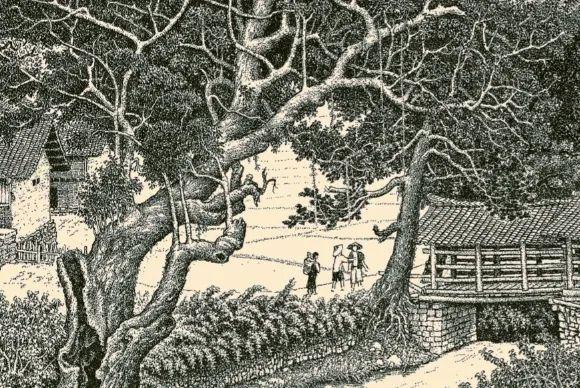 点点凝岁月,一卷藏山河——论龚绍祖《西南木居图》的艺术境界与文脉价值