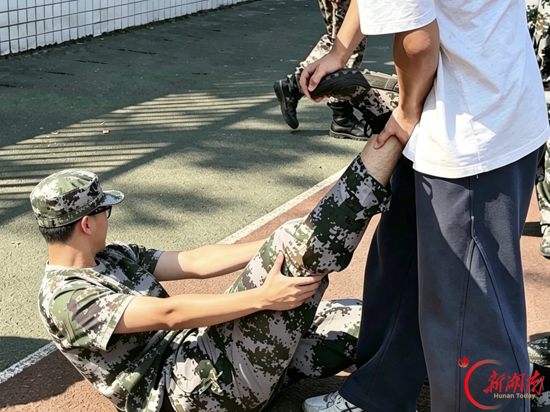 青春正步走|湖南农业大学动科学院2026级军训纪实