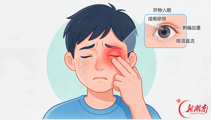 男子骑车时眼睛被扎入近100根细刺!秋季多见,专家提醒→