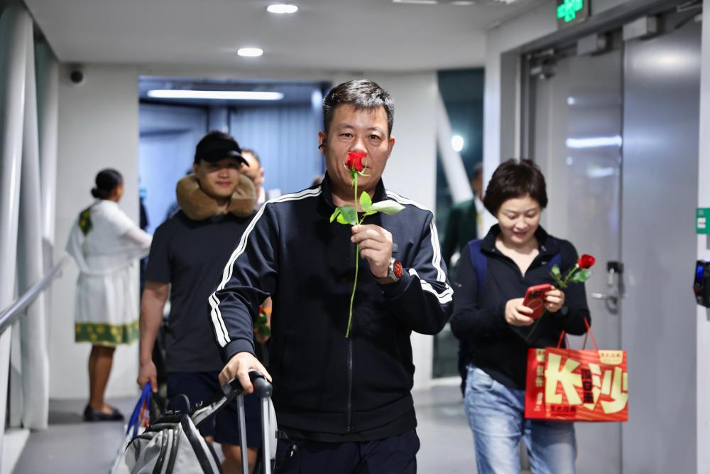 南航广州经长沙至亚的斯亚贝巴航线首航