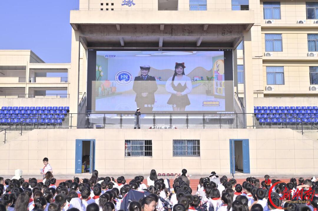 衡阳市都司街碧桂园小学：交通安全进校园 平安守护伴成长