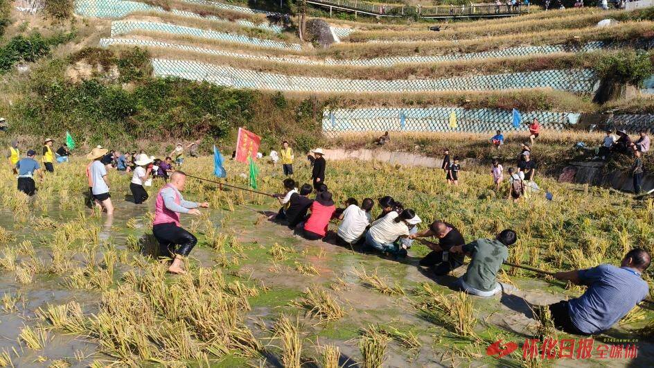 溆浦山背梯田农耕竞技激活乡村文旅