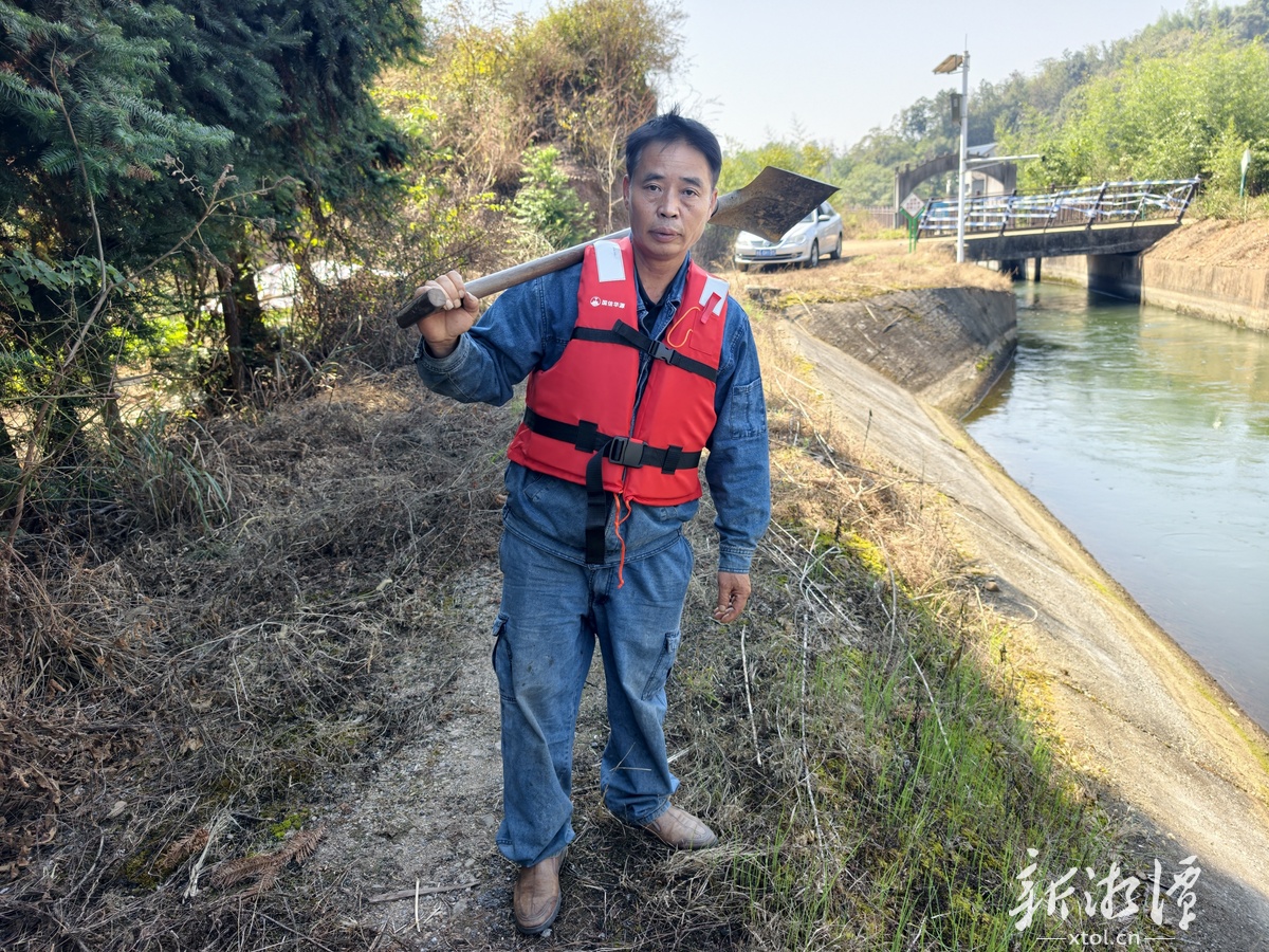 渠水无声 初心有痕——韶山灌区南干渠巡查员贺新良勇救落水群众