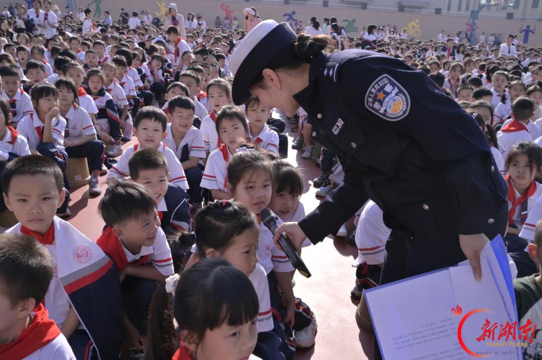 衡阳市都司街碧桂园小学：交通安全进校园 平安守护伴成长