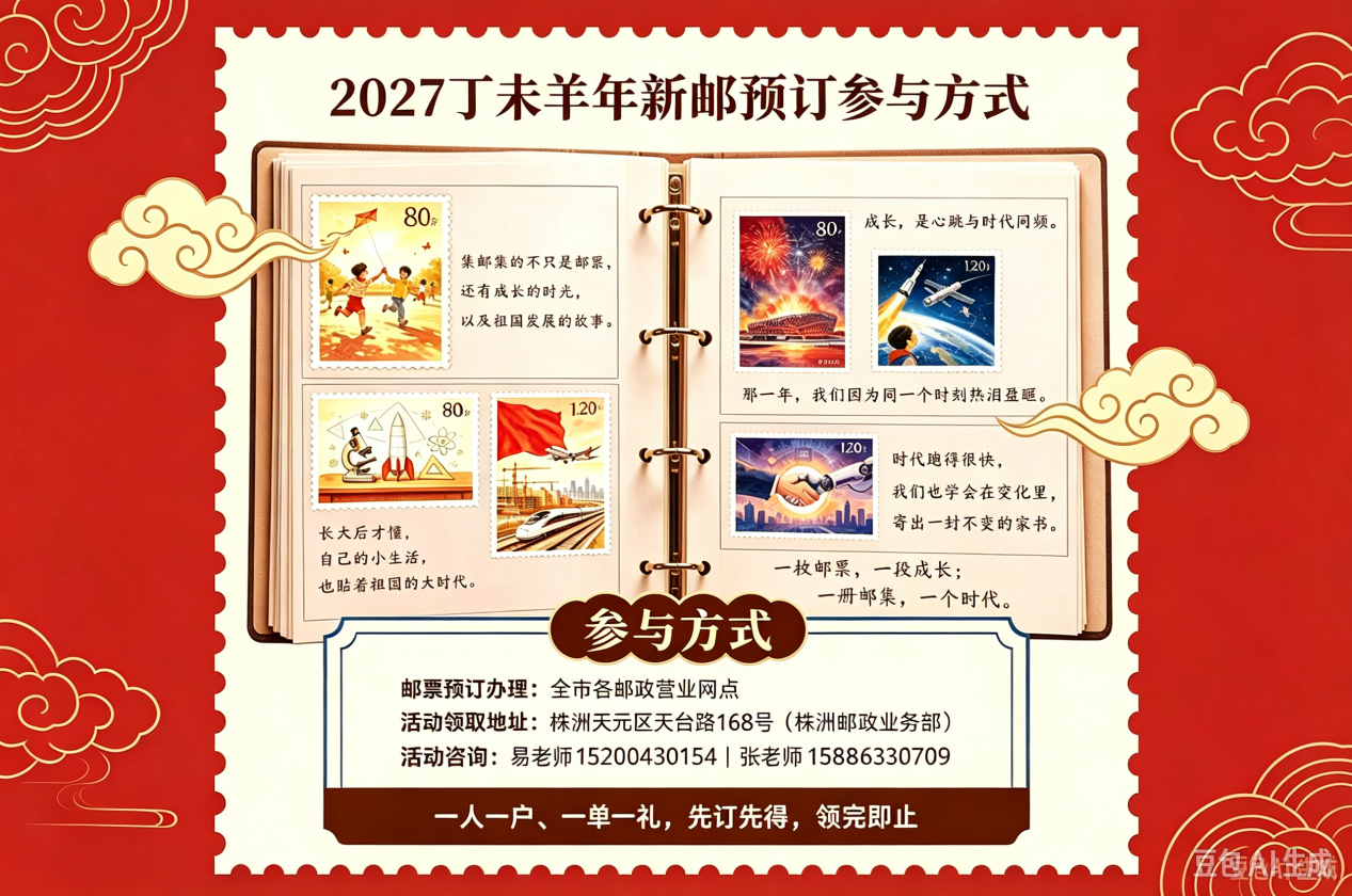 全城招募|2027丁未羊年新邮预订!属羊专属会员福利重磅来袭