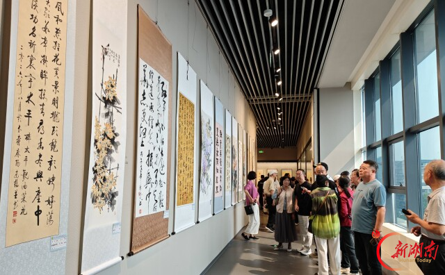 翰墨丹青颂初心,怀化举办纪念长征胜利90周年书法美术作品展