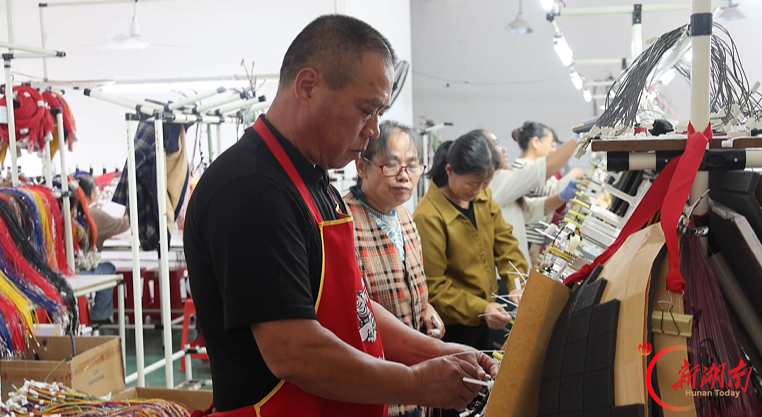 武冈:乡村车间 托起群众稳稳的幸福