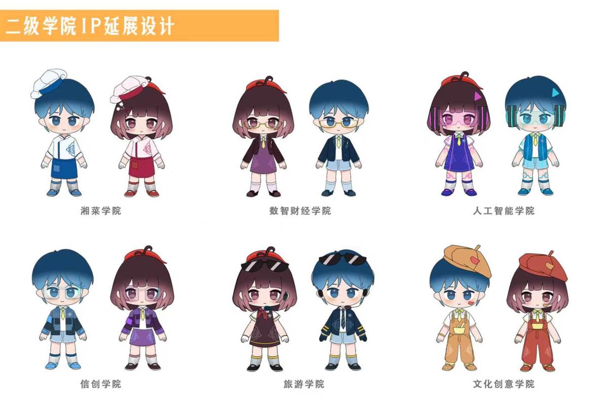 白小田与桃小阳——长沙商贸旅游职院师生共创首套校园表情包的365天