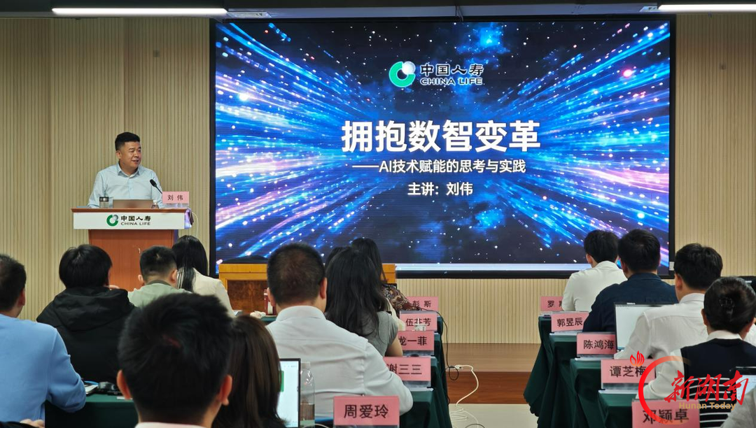 中国人寿驻湘机构AI示范培训班结训