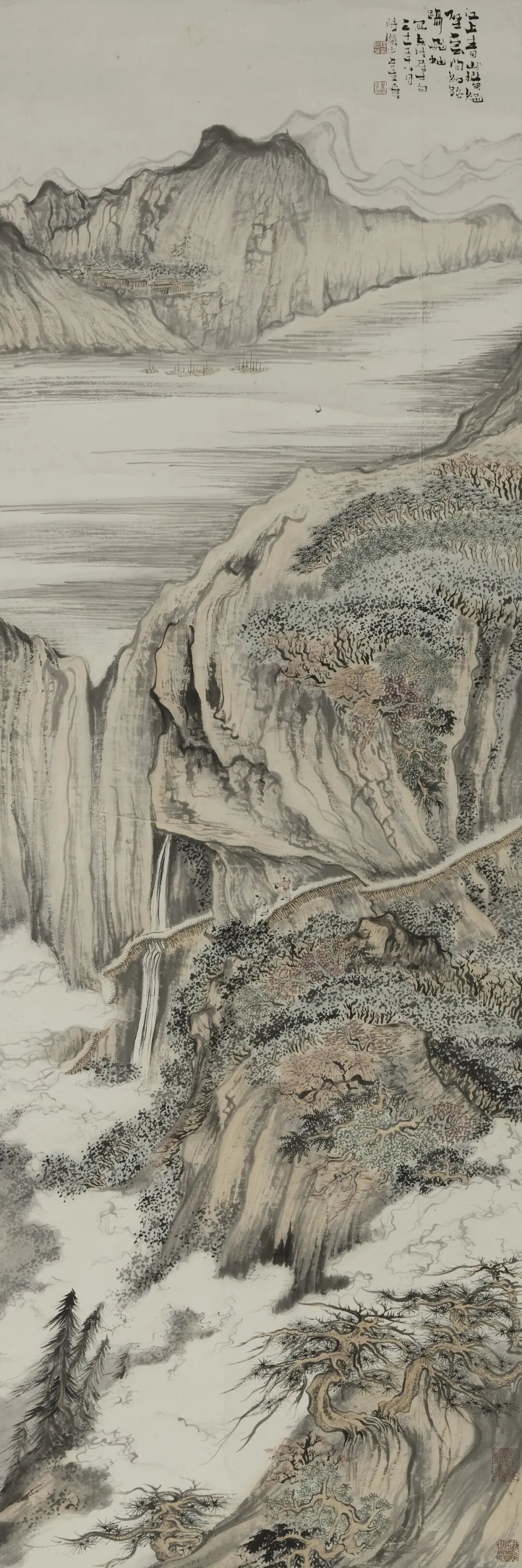 明代徐光启像与郑板桥杂记,新展上博书画馆