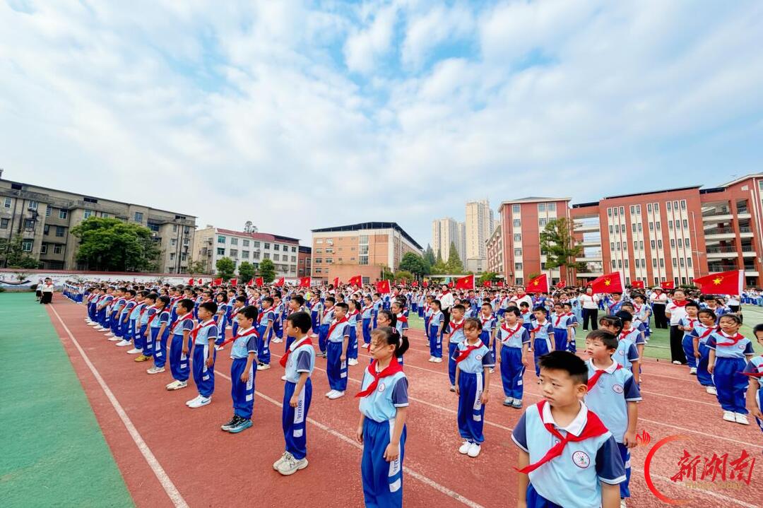 南县实验学校举办二年级新队员入队仪式