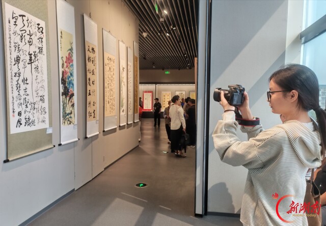 翰墨丹青颂初心,怀化举办纪念长征胜利90周年书法美术作品展