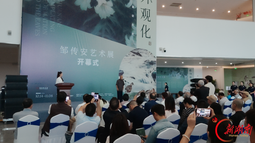 “我把‘一生’都交给了湖南美术馆”,邹传安艺术展亮相长沙