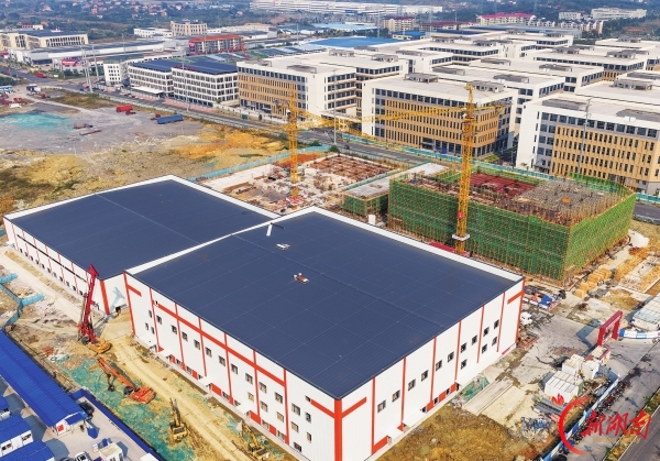 冷水滩：冷链物流项目建设刷新“进度条”@湖南日报图片新闻