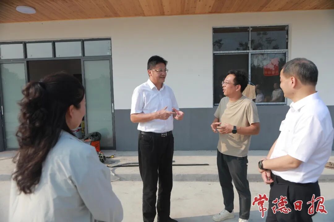 罗毅君在桃源县宣讲市第九次党代会精神并调研