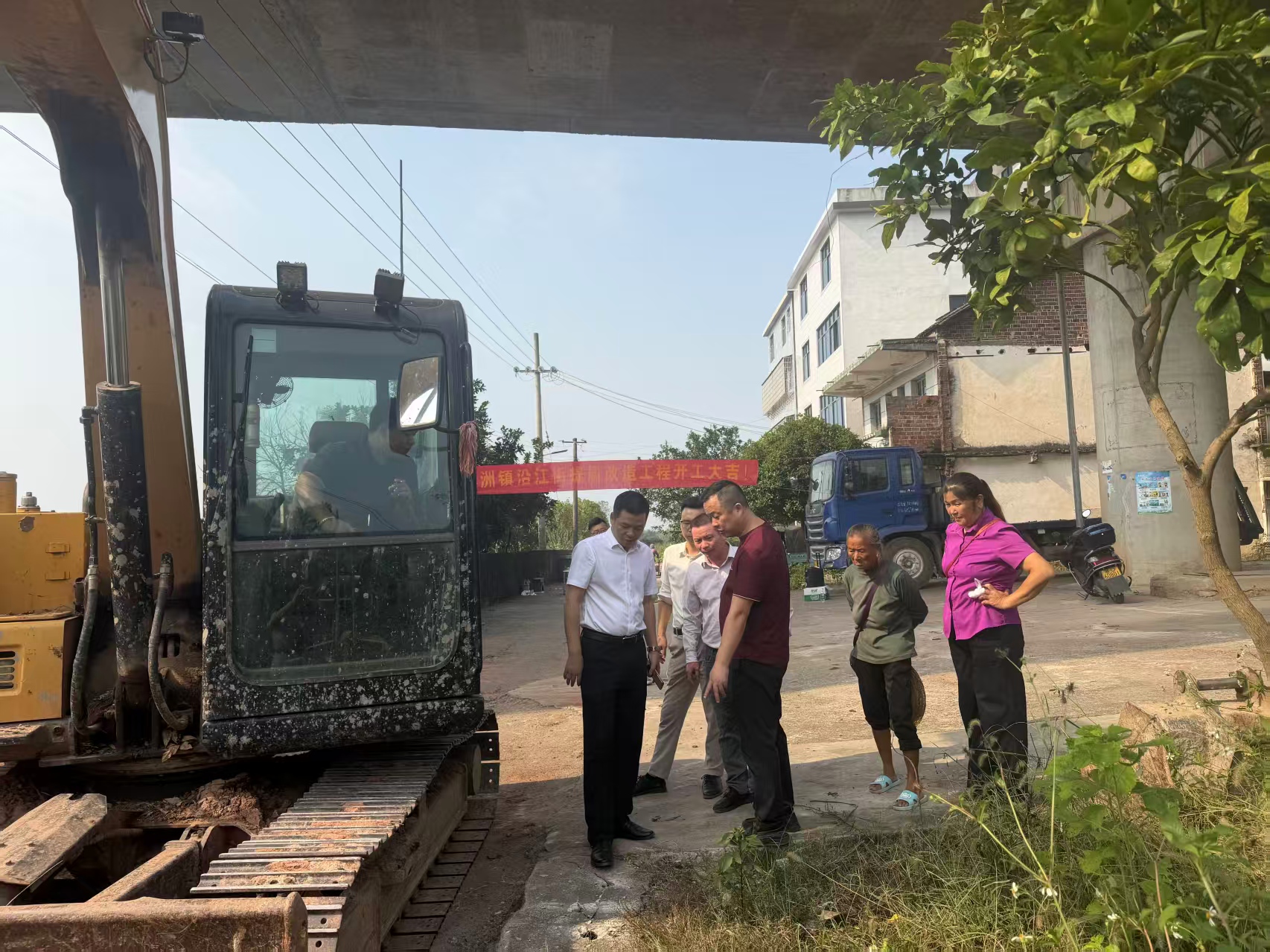 祁东河洲镇：聚焦民生短板，沿江老街提质改造正式动工