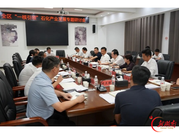 吴国良主持召开云溪区重大项目及“一核引领”工作情况专题调度会