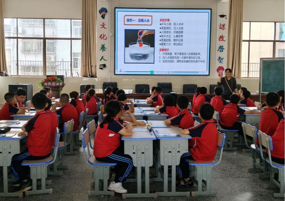 桃江县举办“一堂好课”小学科学教学比武