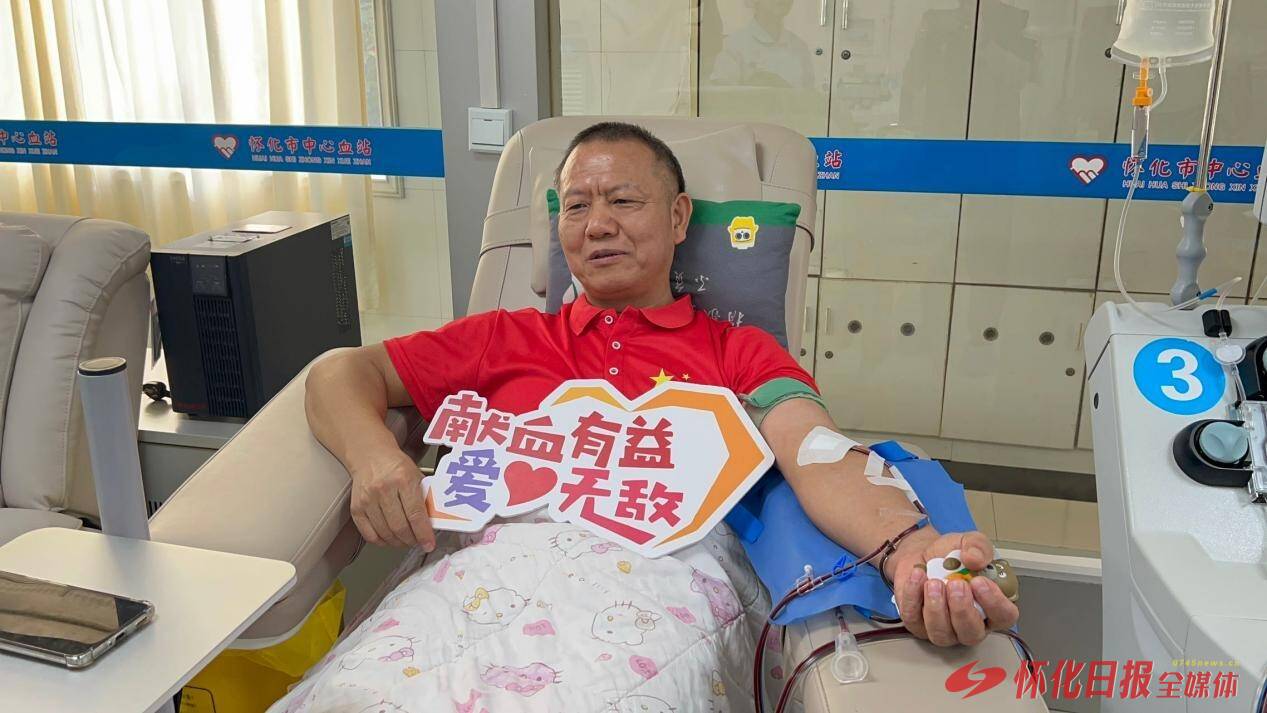 坚持献血22年,他说“对自己身体有好处”——记全市献血总量最多的爱心市民陶北洋