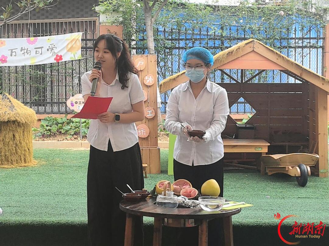 澧县锦绣芙蓉幼儿园开展亲子食育活动