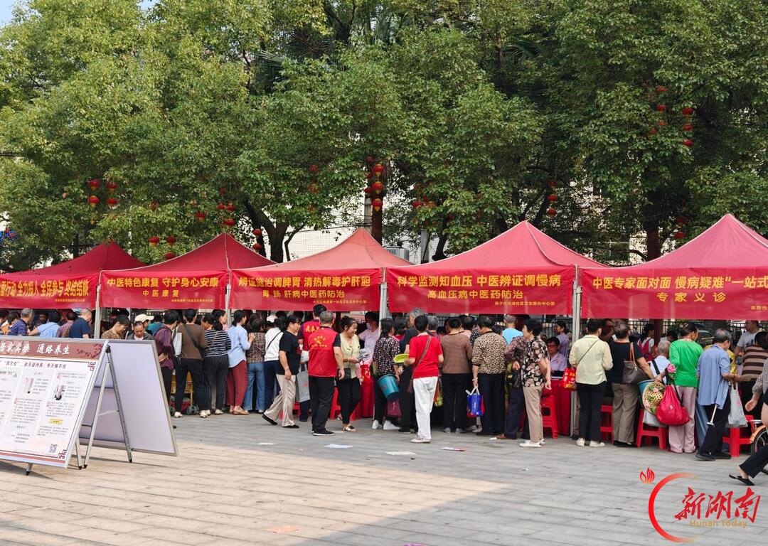 中医助健康 科学防慢病——耒阳市开展慢性病中医药防控推广宣传活动