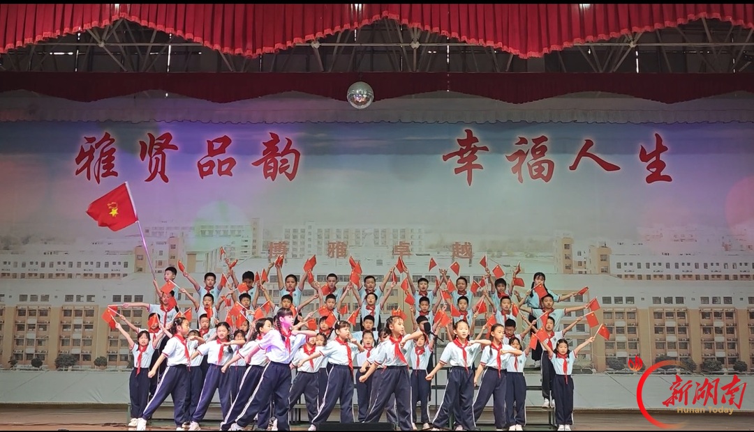 南县桂花园学校开展建制班合唱比赛
