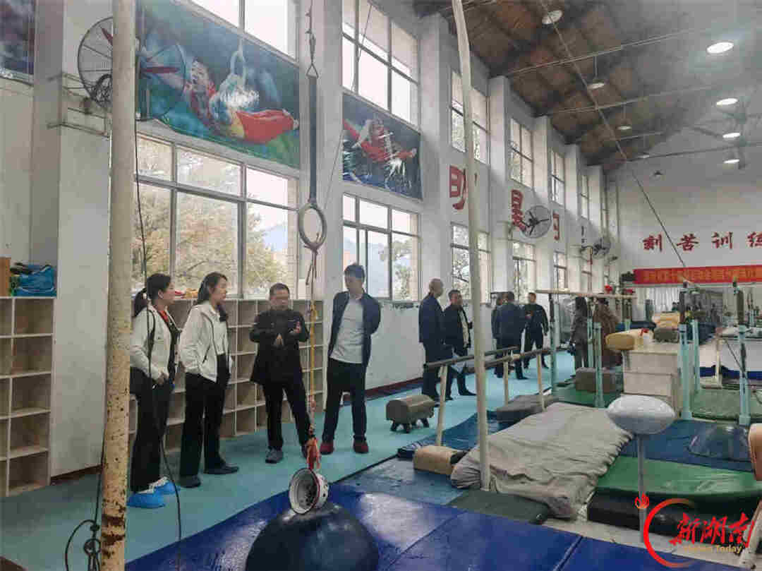 湖南省青少处到湘西州调研青少年体育后备人才培养工作